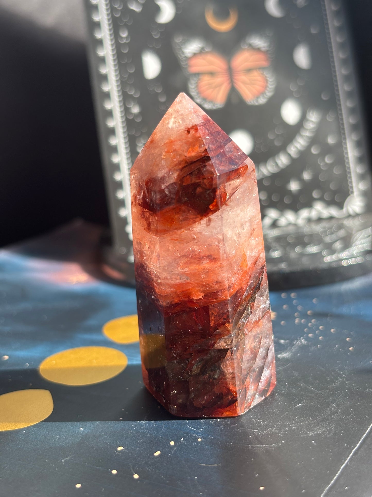 Hematoid (Fire) Quartz Point