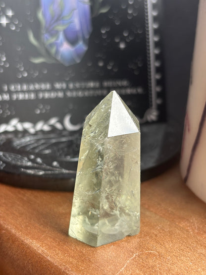 Prasiolite Point