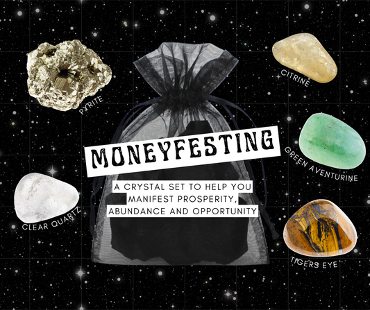 ‘Moneyfesting’ tumble stone set