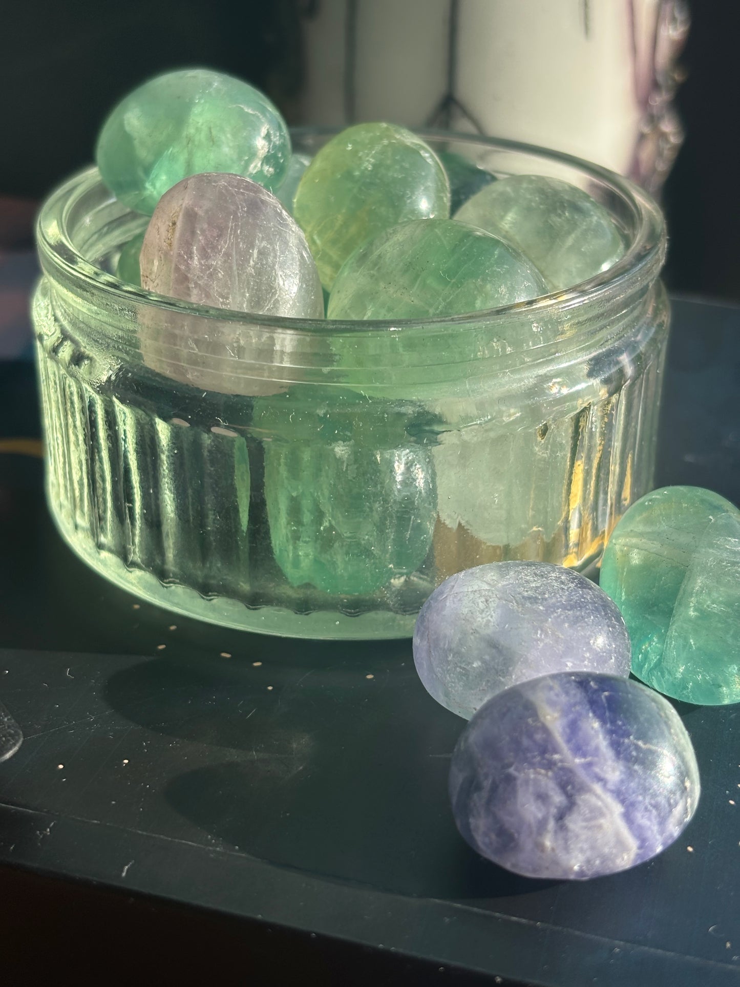 Fluorite Tumble Stone