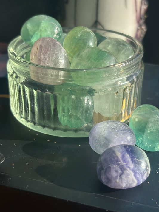 Fluorite Tumble Stone