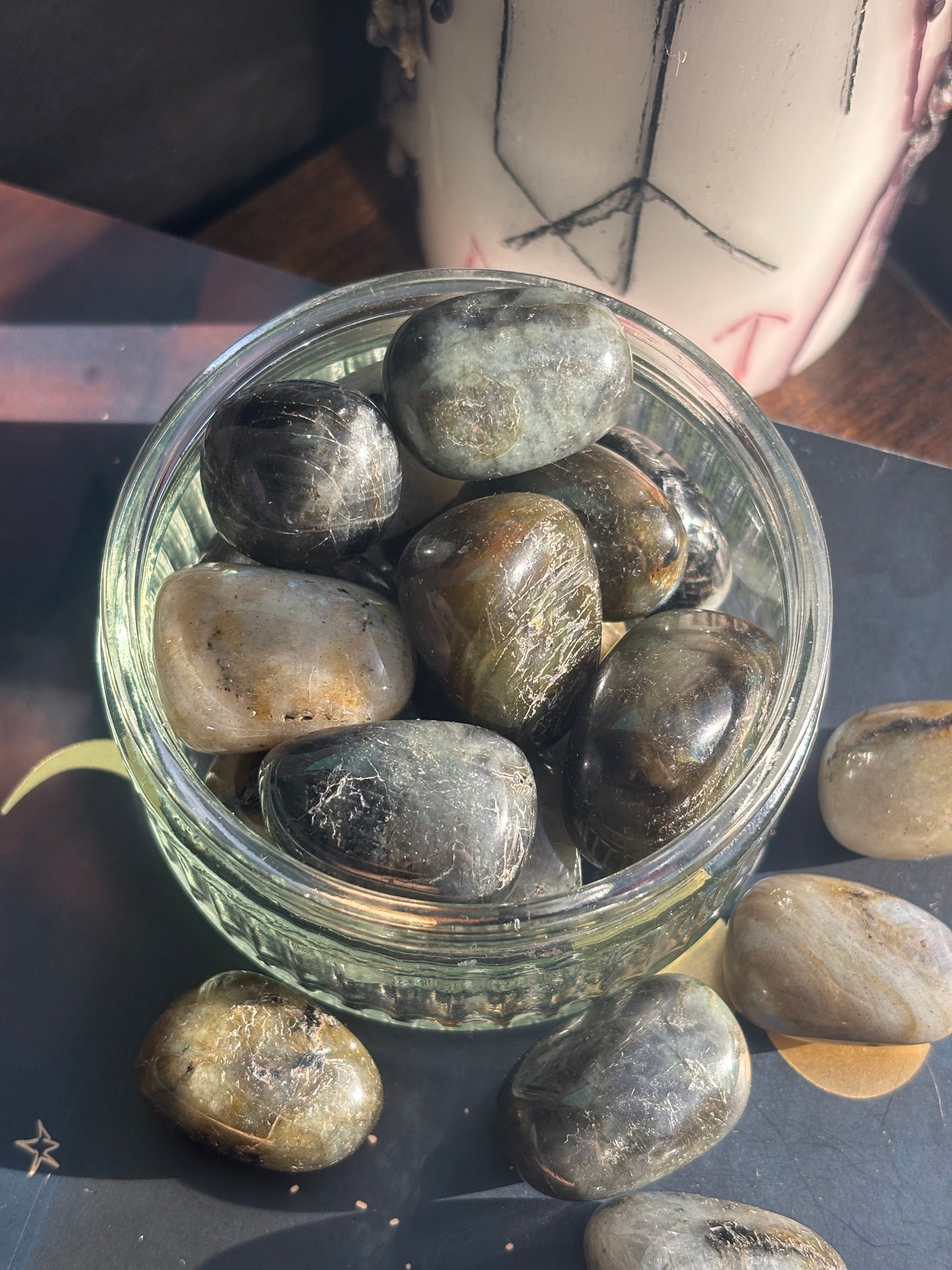 Labradorite Tumble Stone