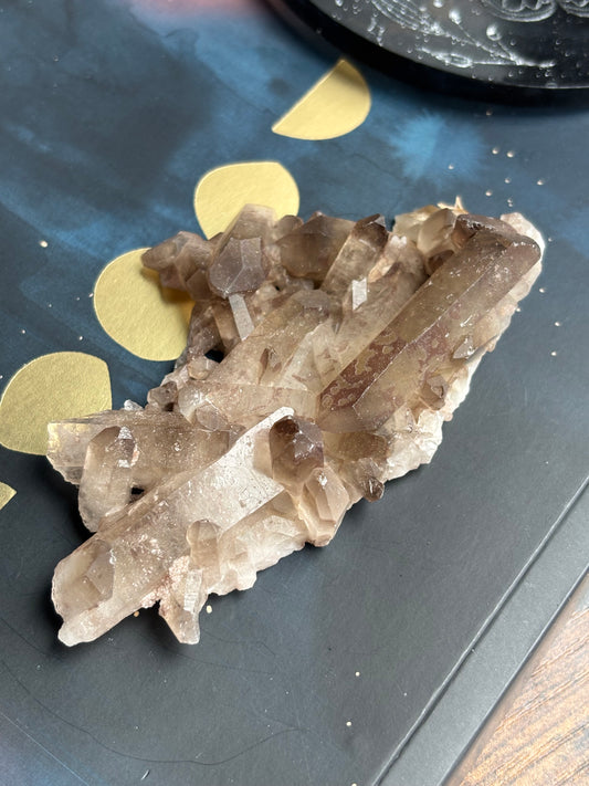 Smoky Quartz Cluster