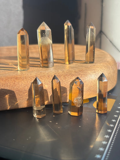 Mini Natural Citrine Points
