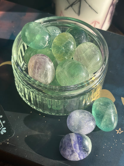 Fluorite Tumble Stone
