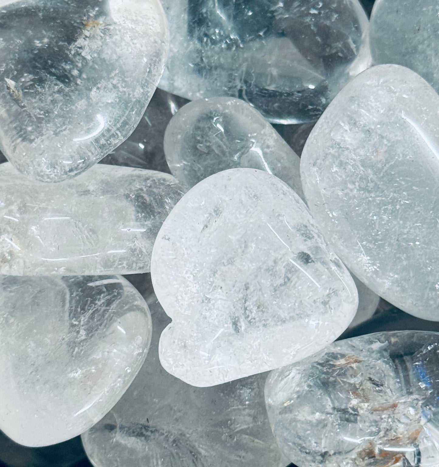 Clear Quartz Tumble Stone