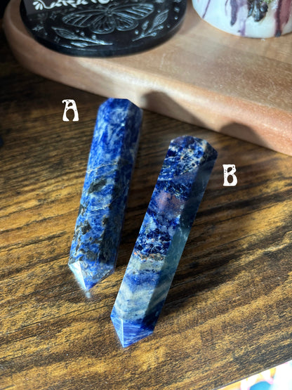 Sodalite Double Terminated Points