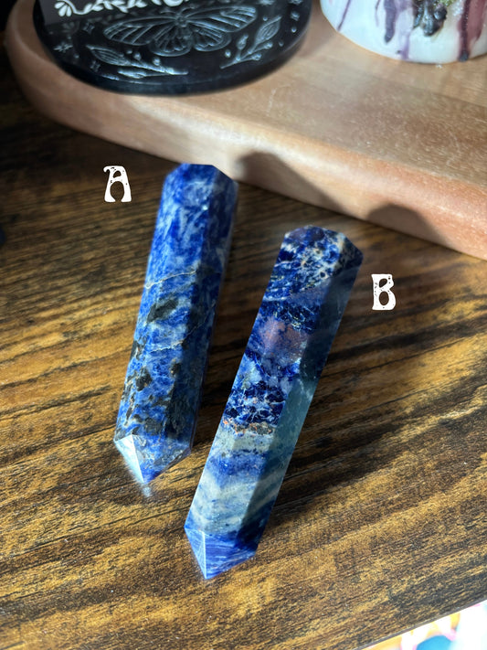 Sodalite Double Terminated Points