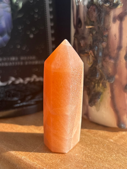 Peach Sunstone Point