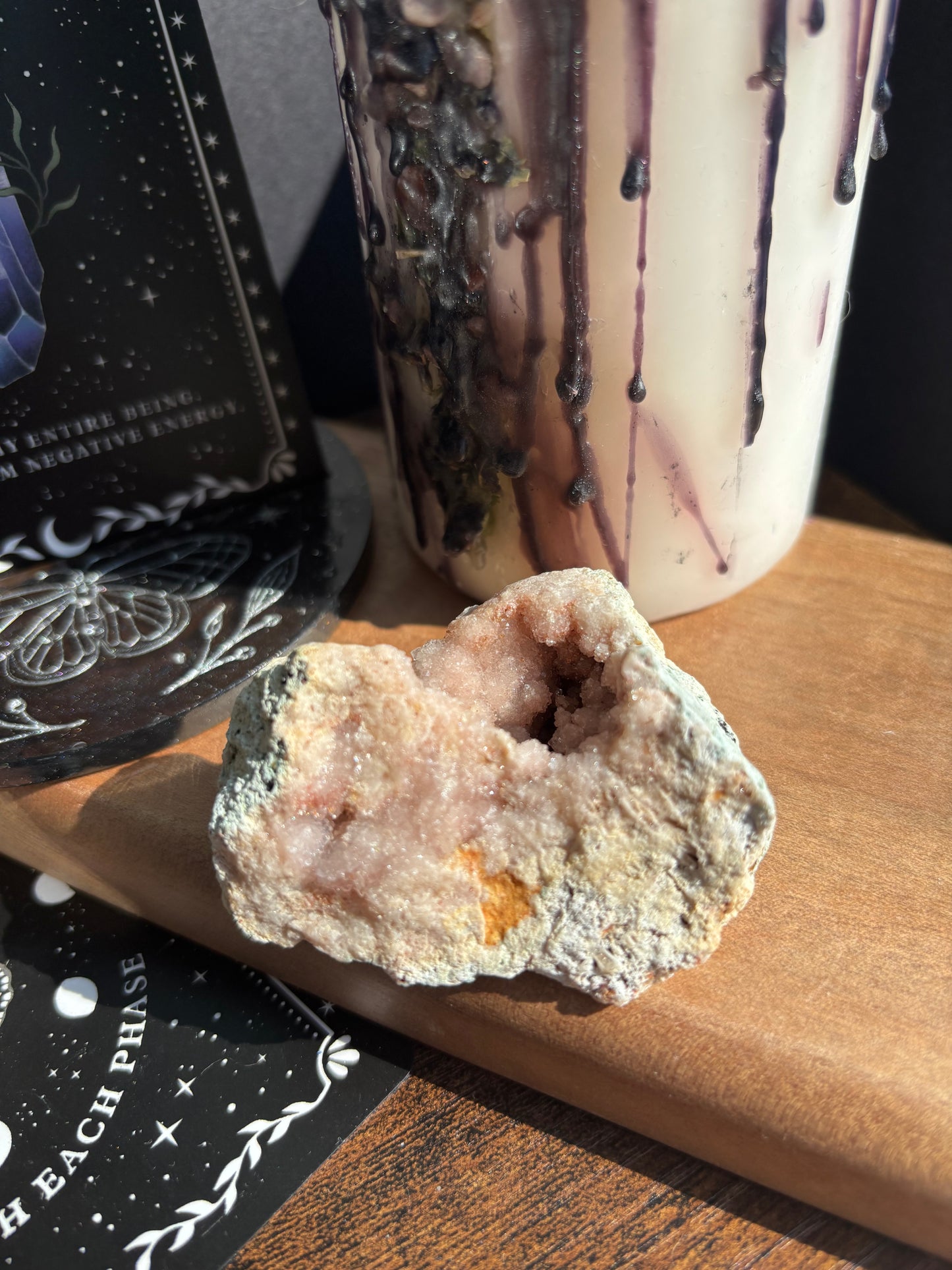 Pink Amethyst Geode