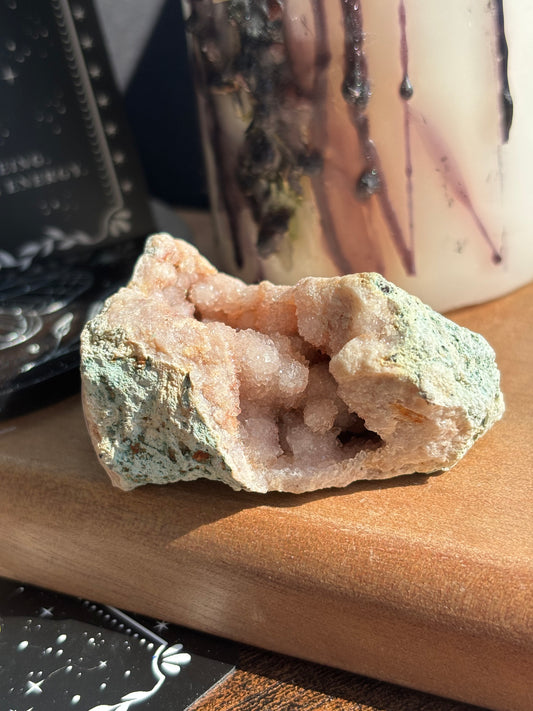Pink Amethyst Geode
