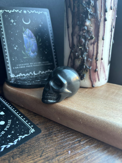 Obsidian Crystal Skull