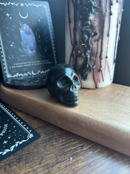 Obsidian Crystal Skull