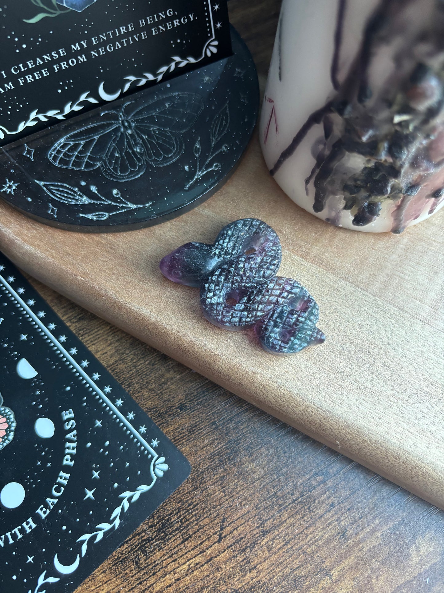 Rainbow Fluorite Snake