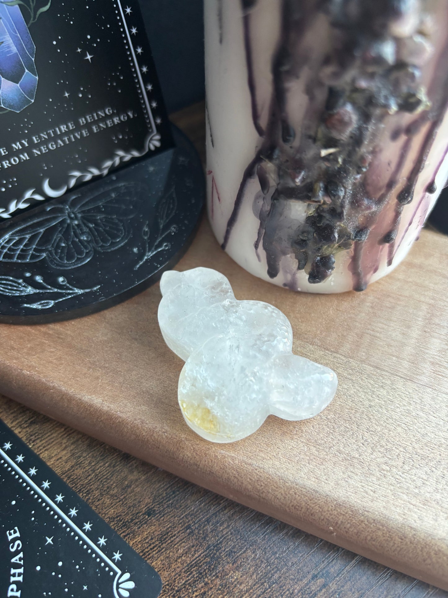 Clear Quartz Snake