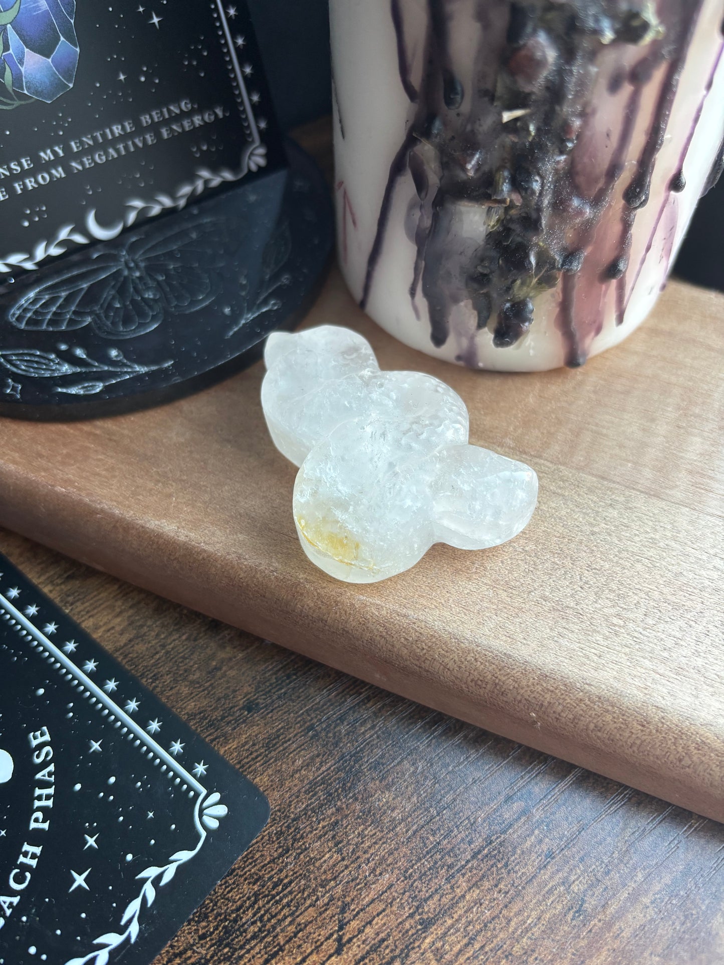 Clear Quartz Snake