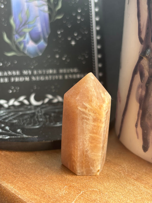 Peach Sunstone Point