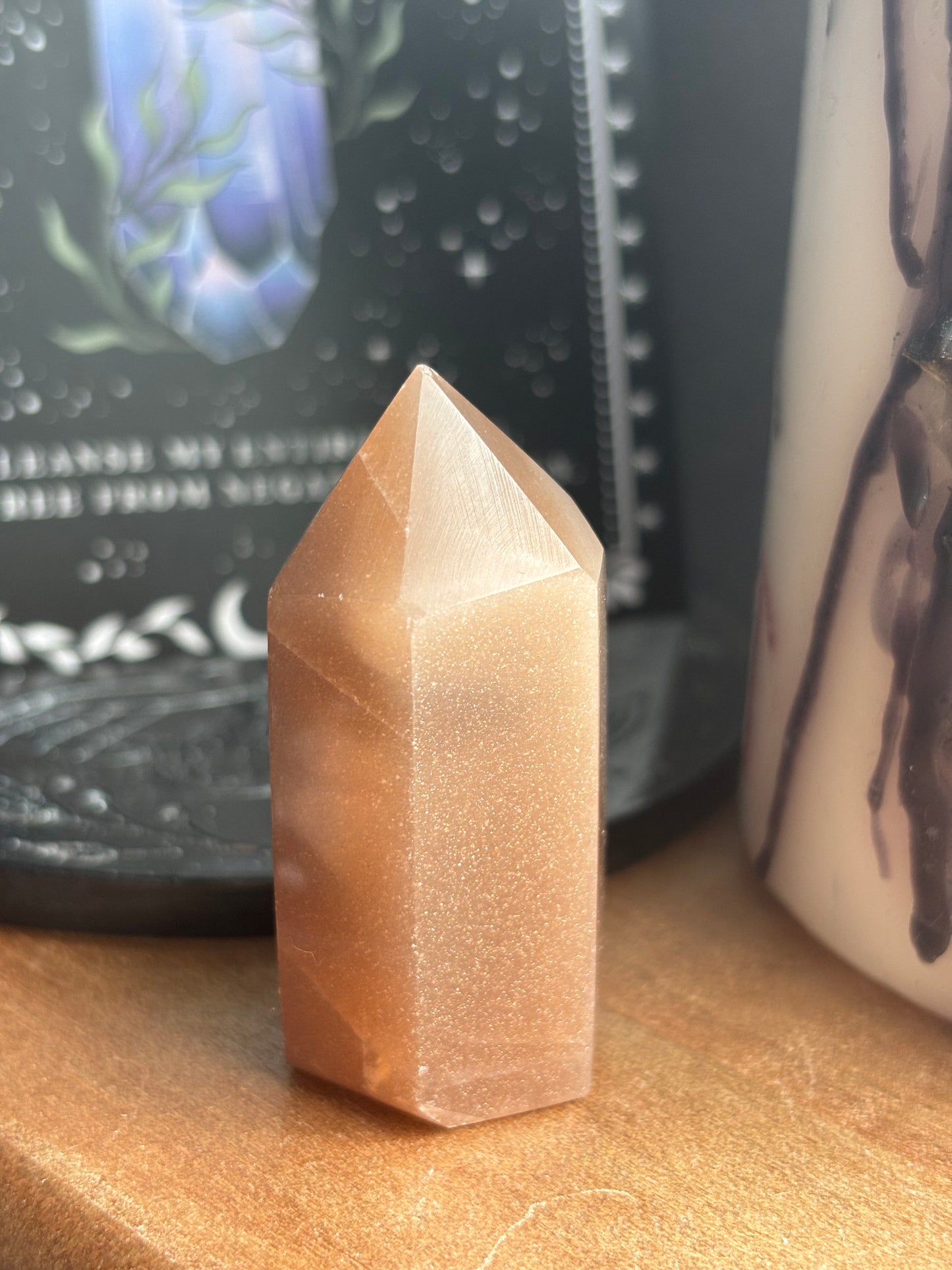 Peach Sunstone Point