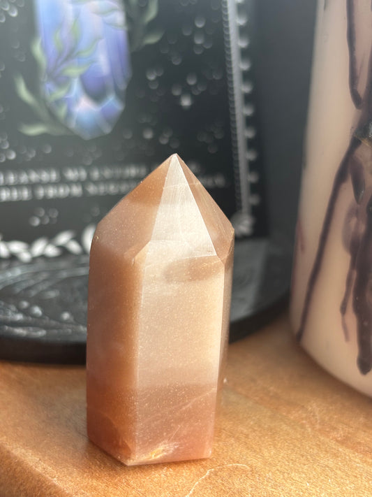 Peach Sunstone Point