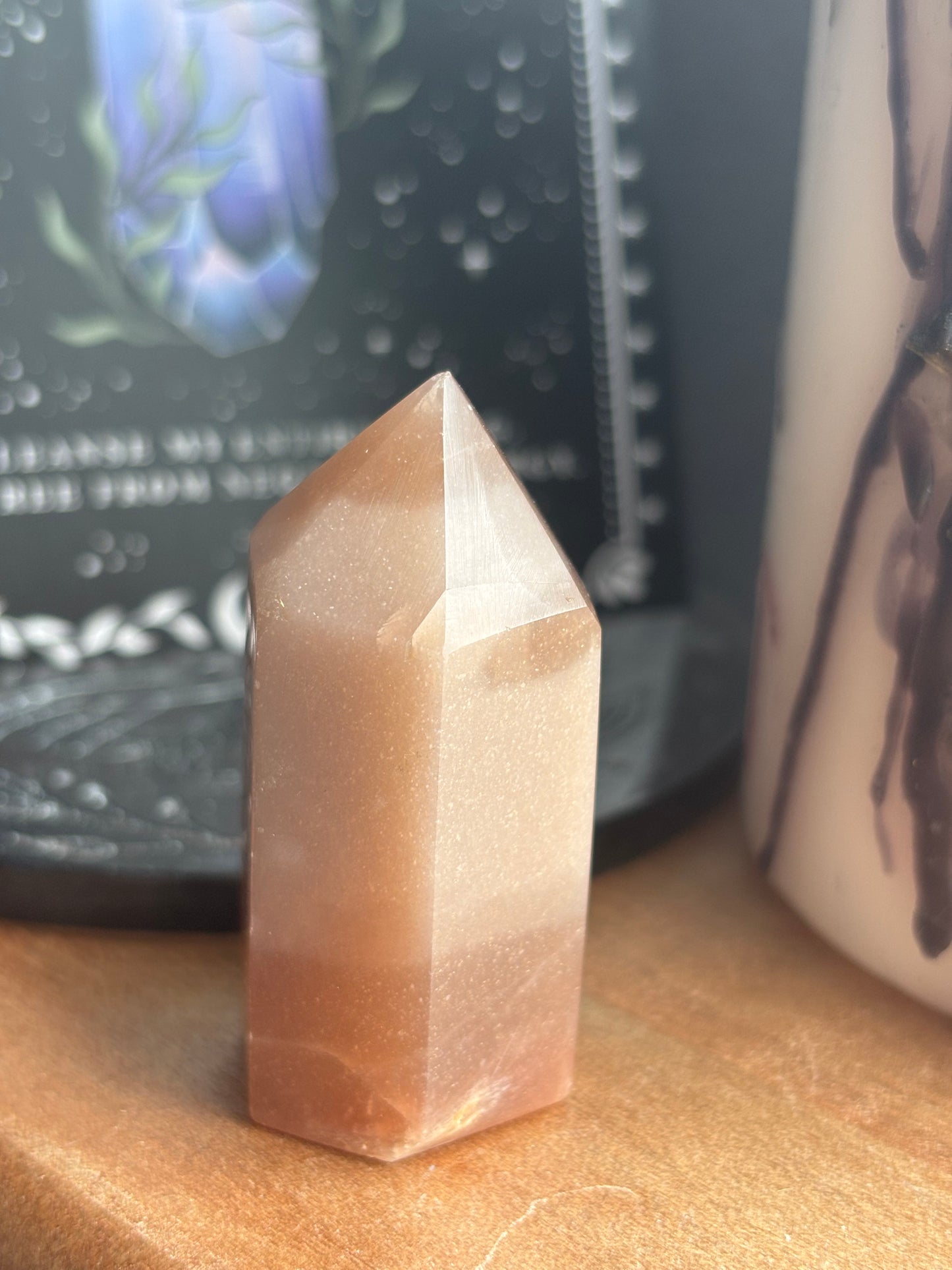 Peach Sunstone Point
