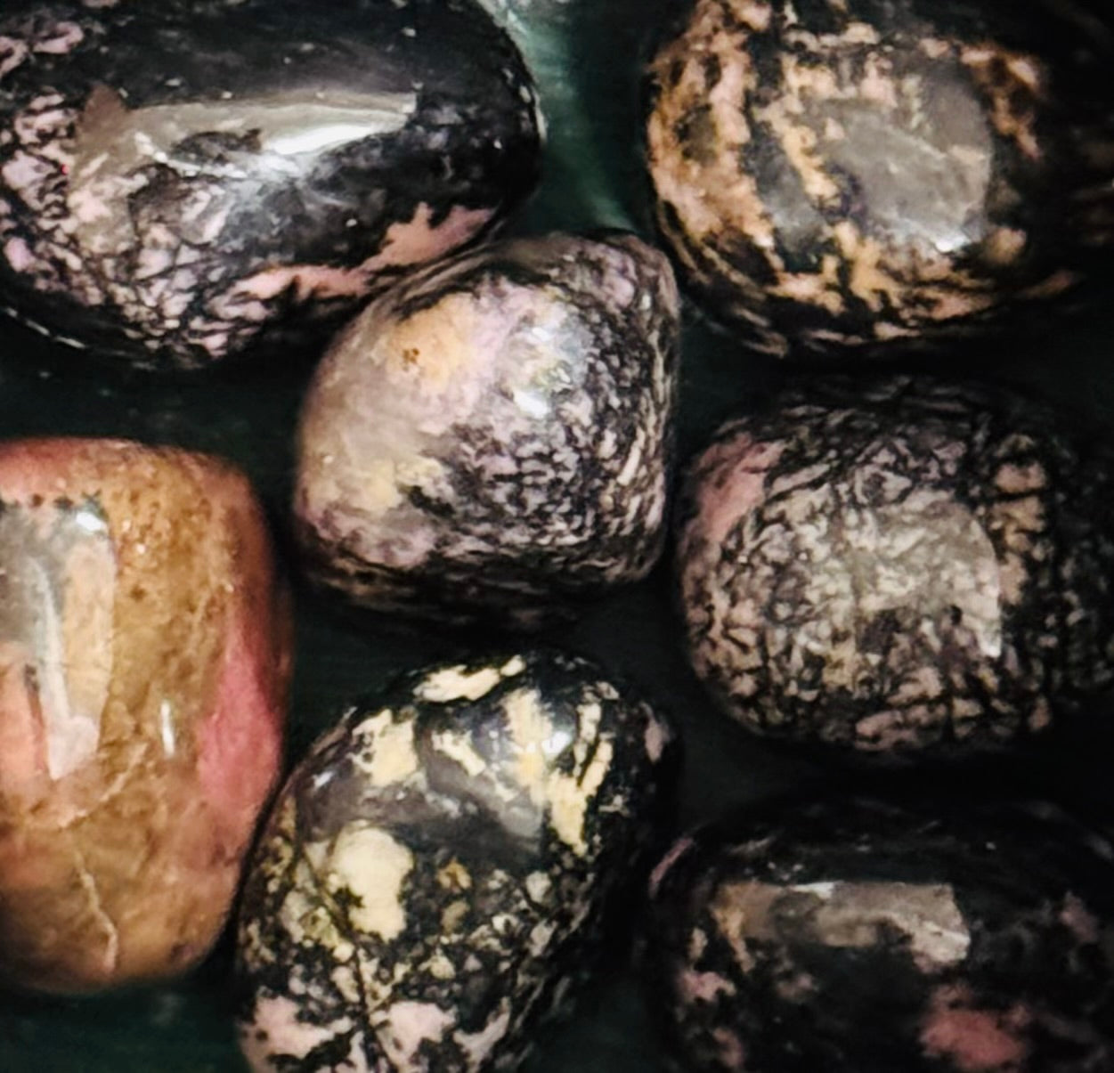 Rhodonite Tumble Stone