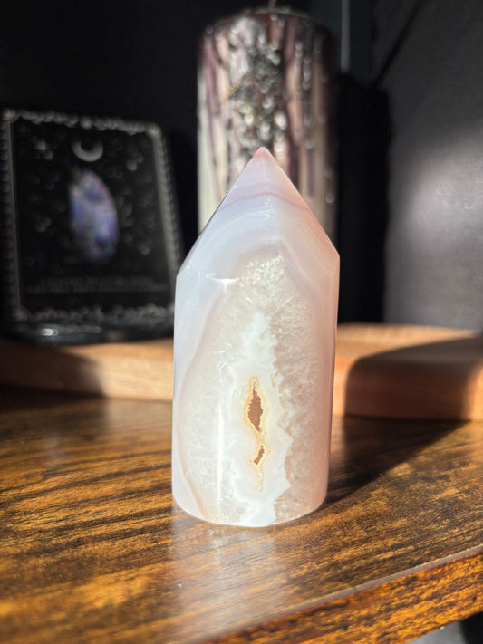 Cylindrical Agate Point (b)