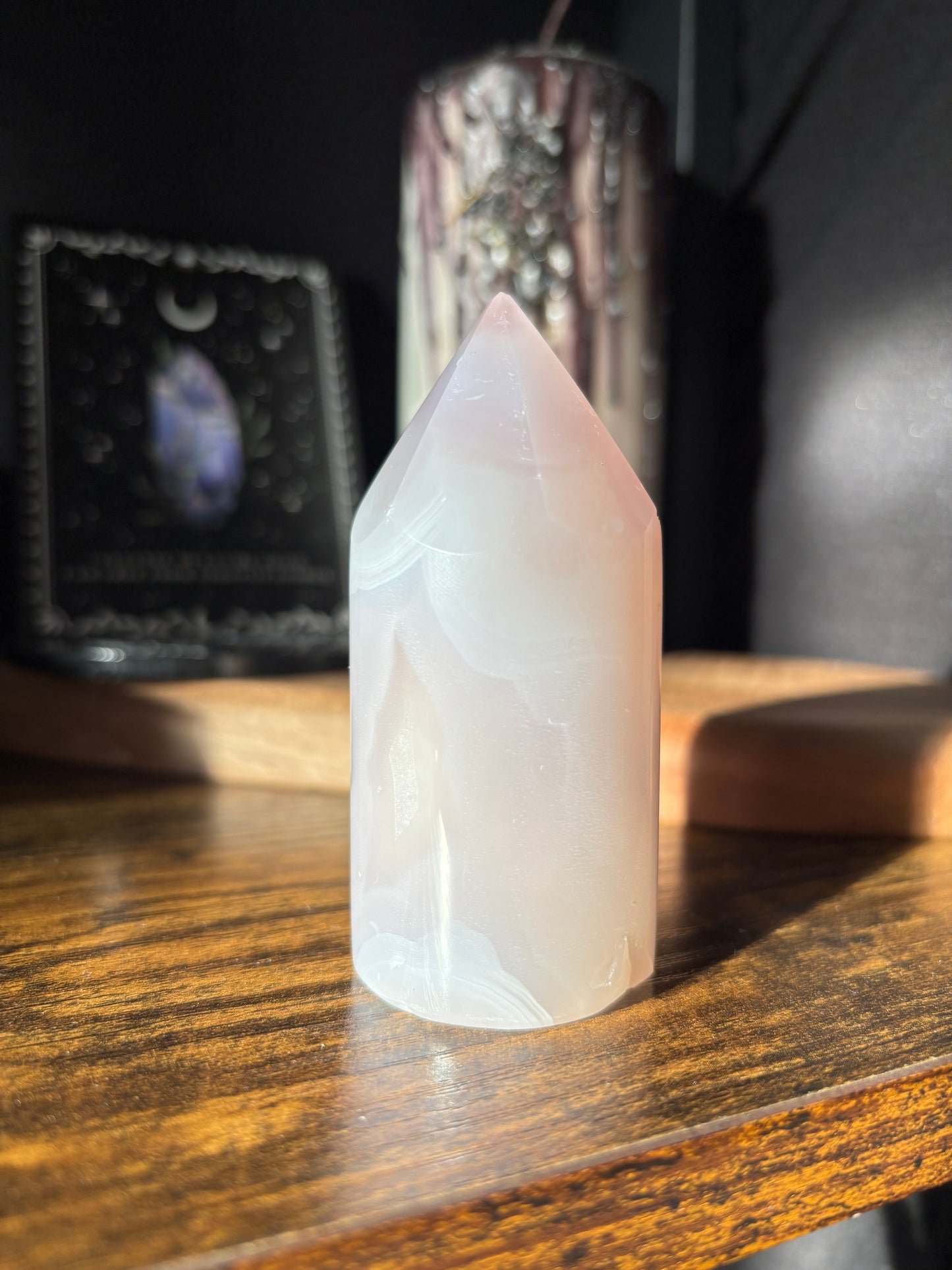 Cylindrical Agate Point (b)
