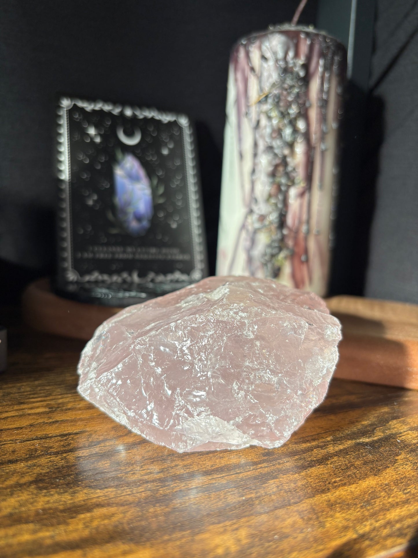 Rose Quartz Raw Piece