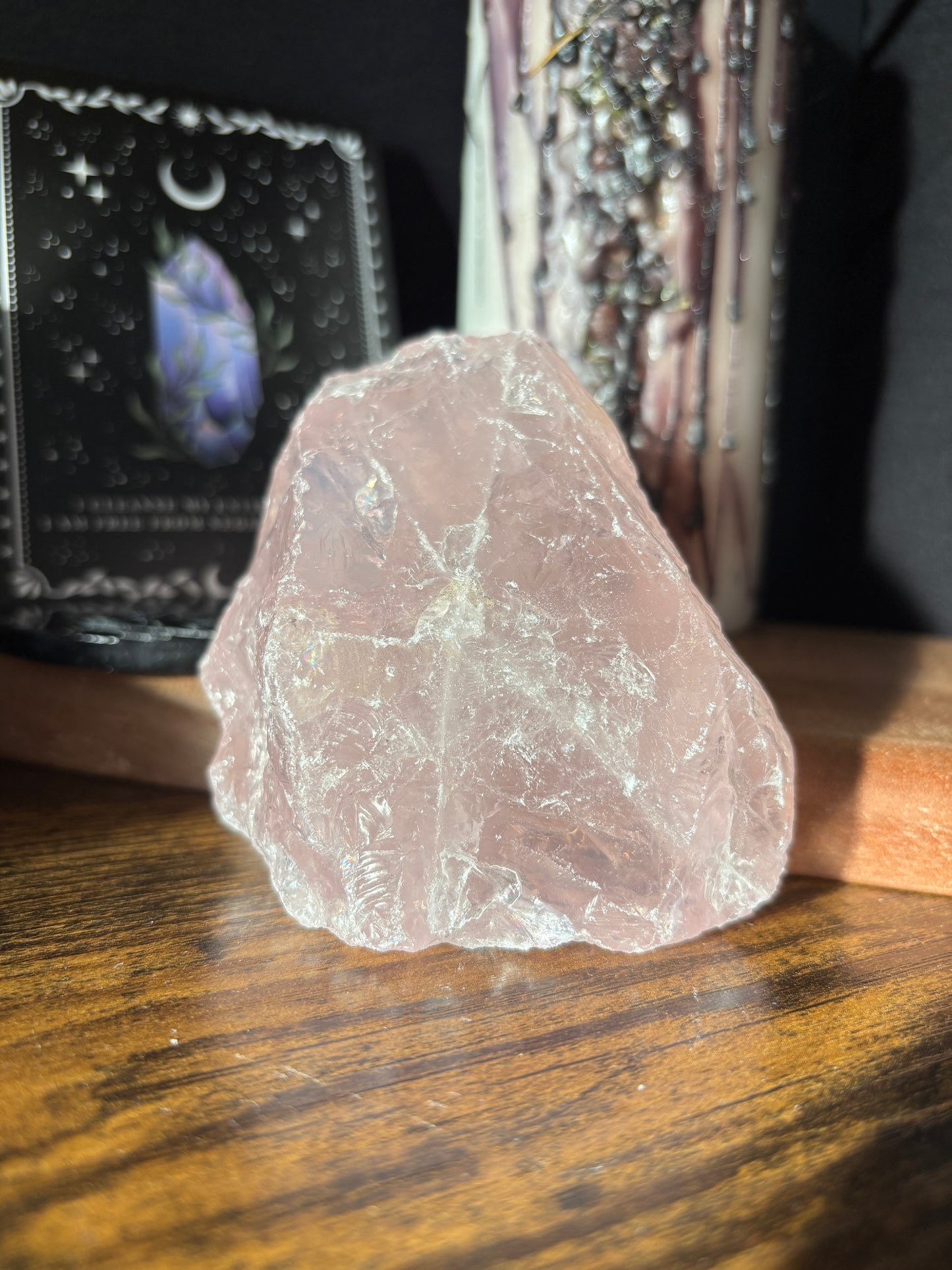 Rose Quartz Raw Piece