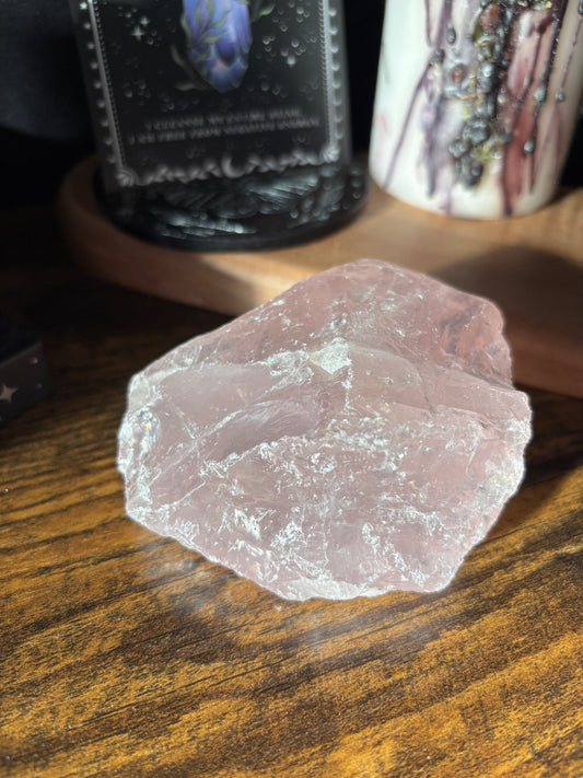 Rose Quartz Raw Piece