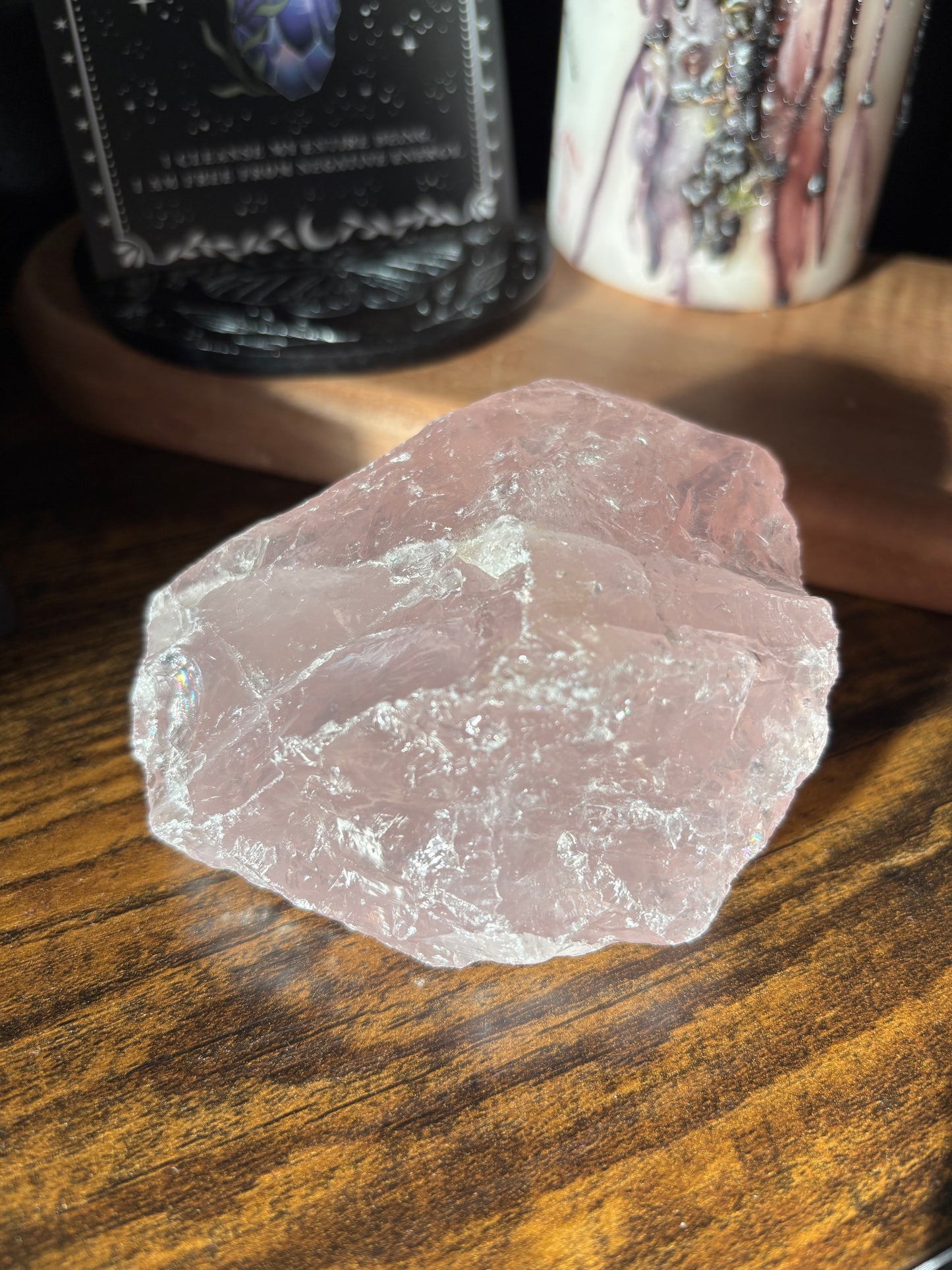 Rose Quartz Raw Piece