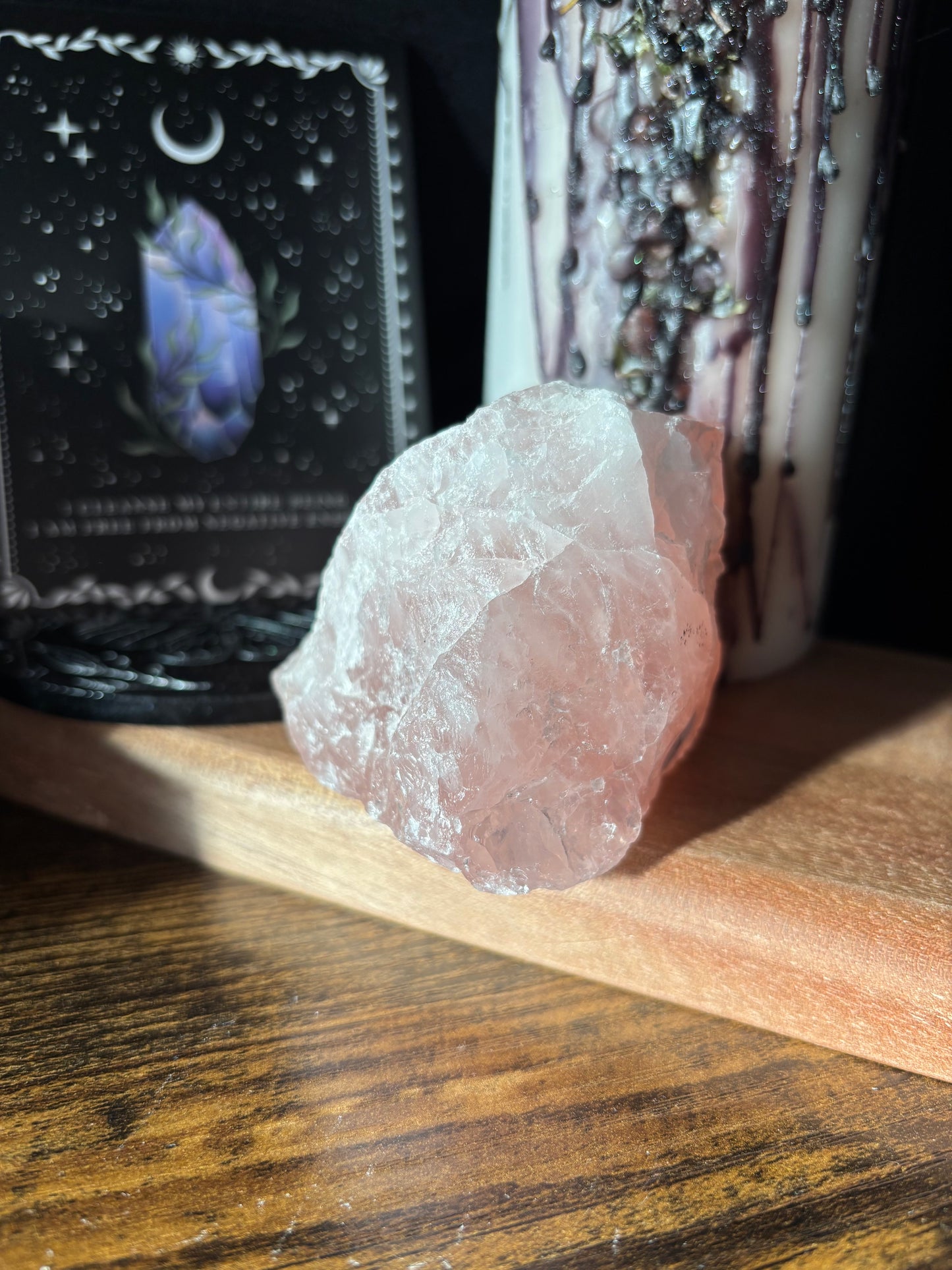 Rose Quartz Raw Piece