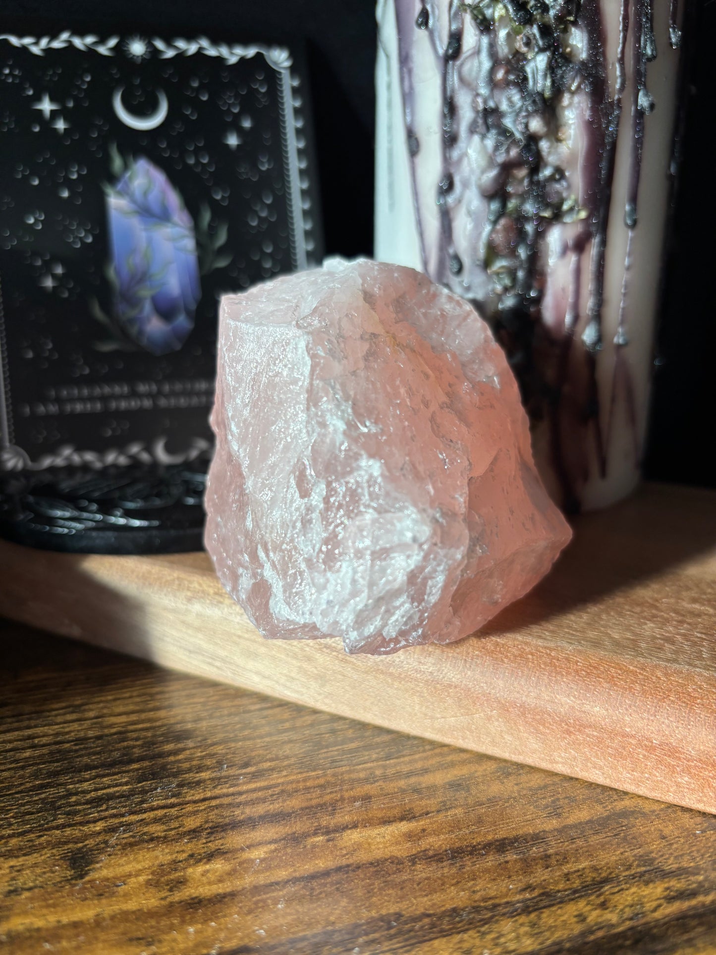 Rose Quartz Raw Piece