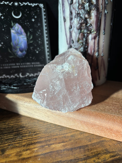 Rose Quartz Raw Piece