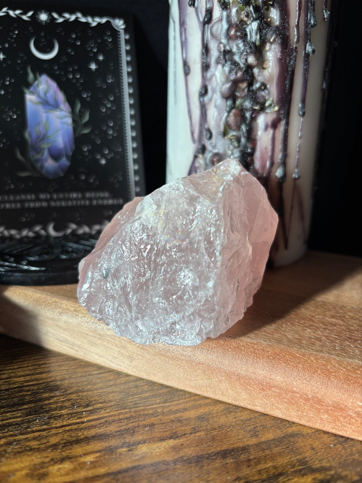 Rose Quartz Raw Piece