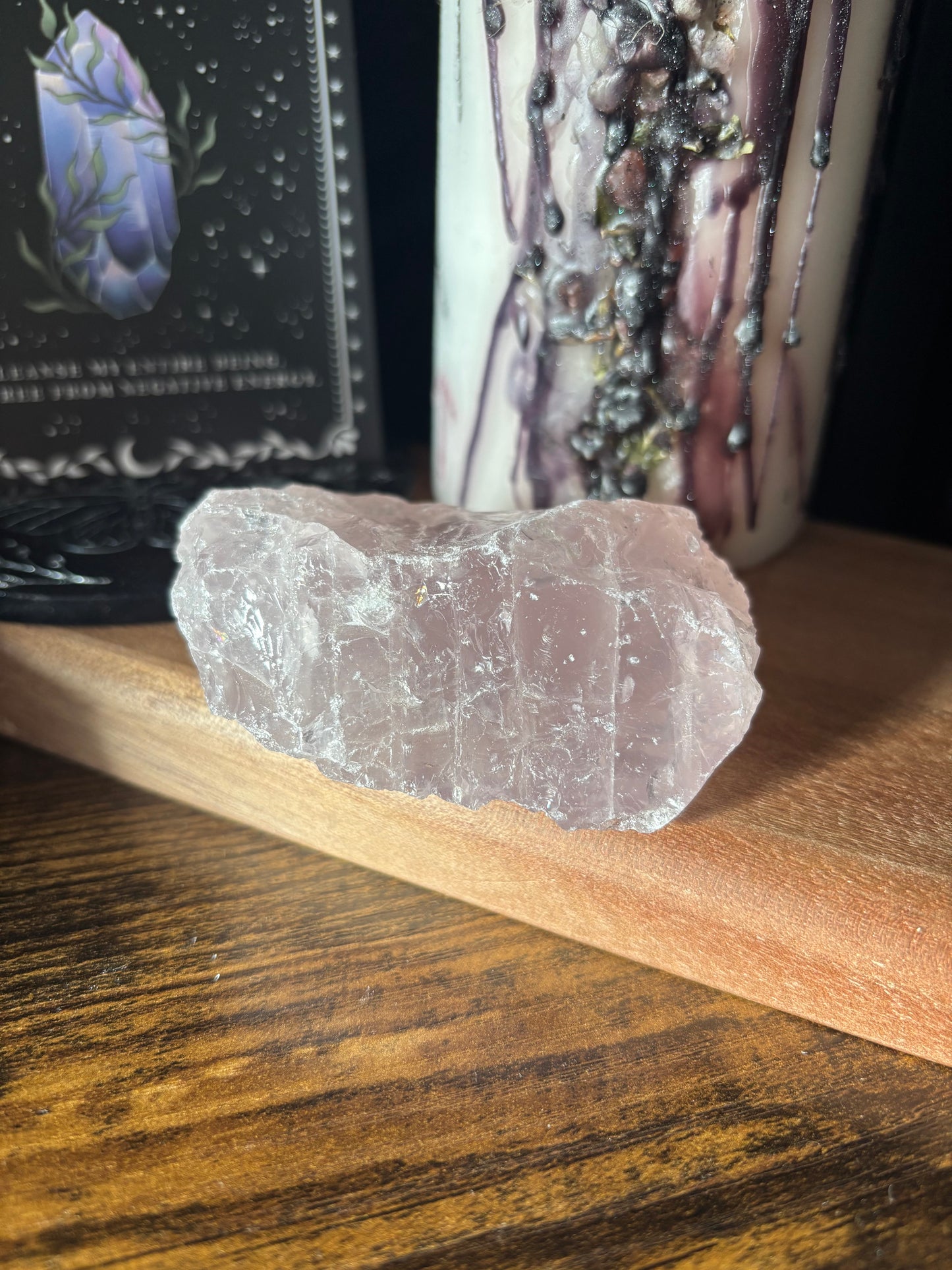 Rose Quartz Raw Piece
