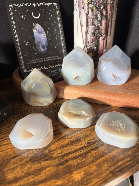Druzy Agate Pieces