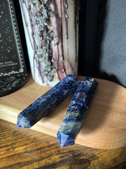 Sodalite Double Terminated Points
