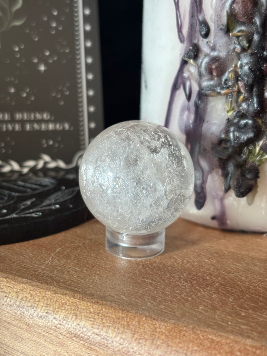 Clear Quartz Sphere