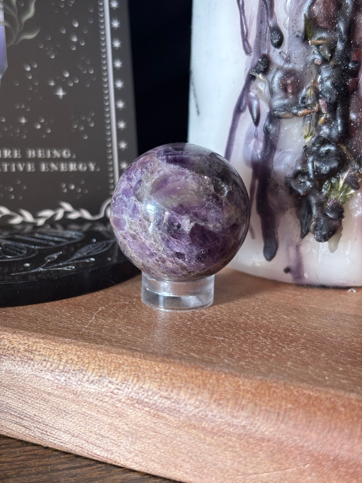 Amethyst sphere