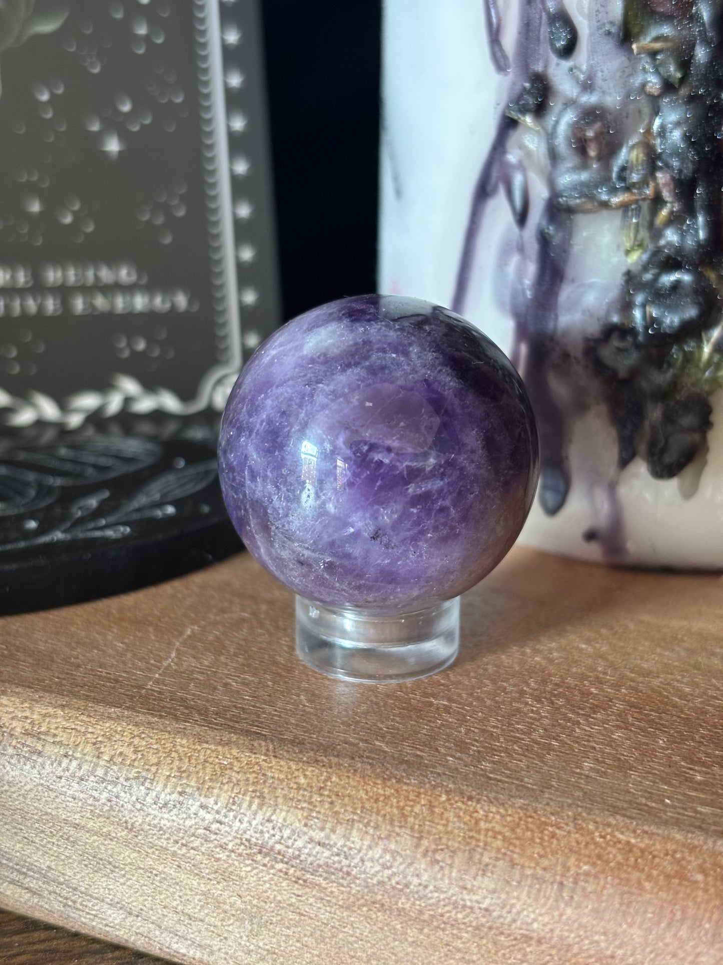 Amethyst sphere