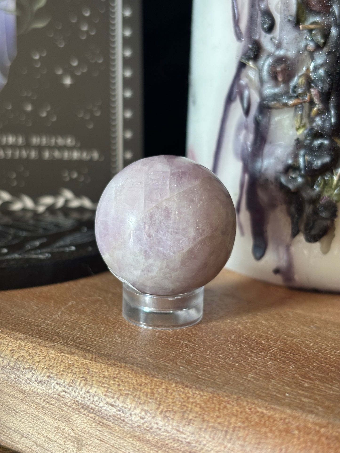 Kunzite Sphere