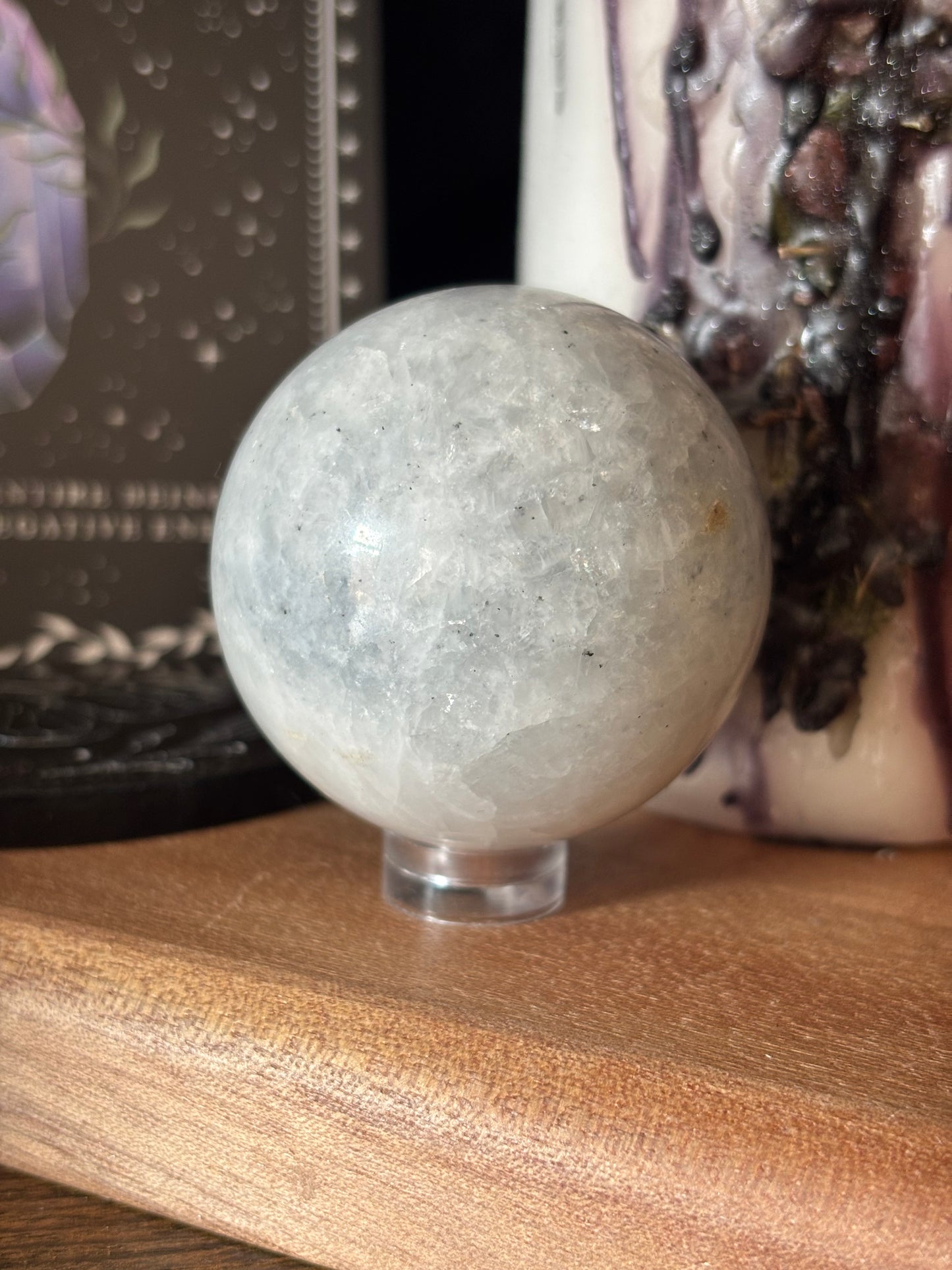 Rainbow Moonstone Sphere