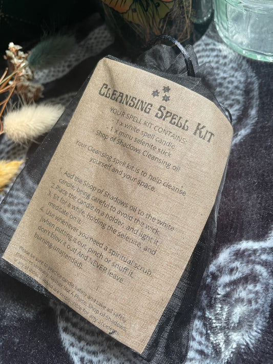 CLEANSE Spell Candle Kit