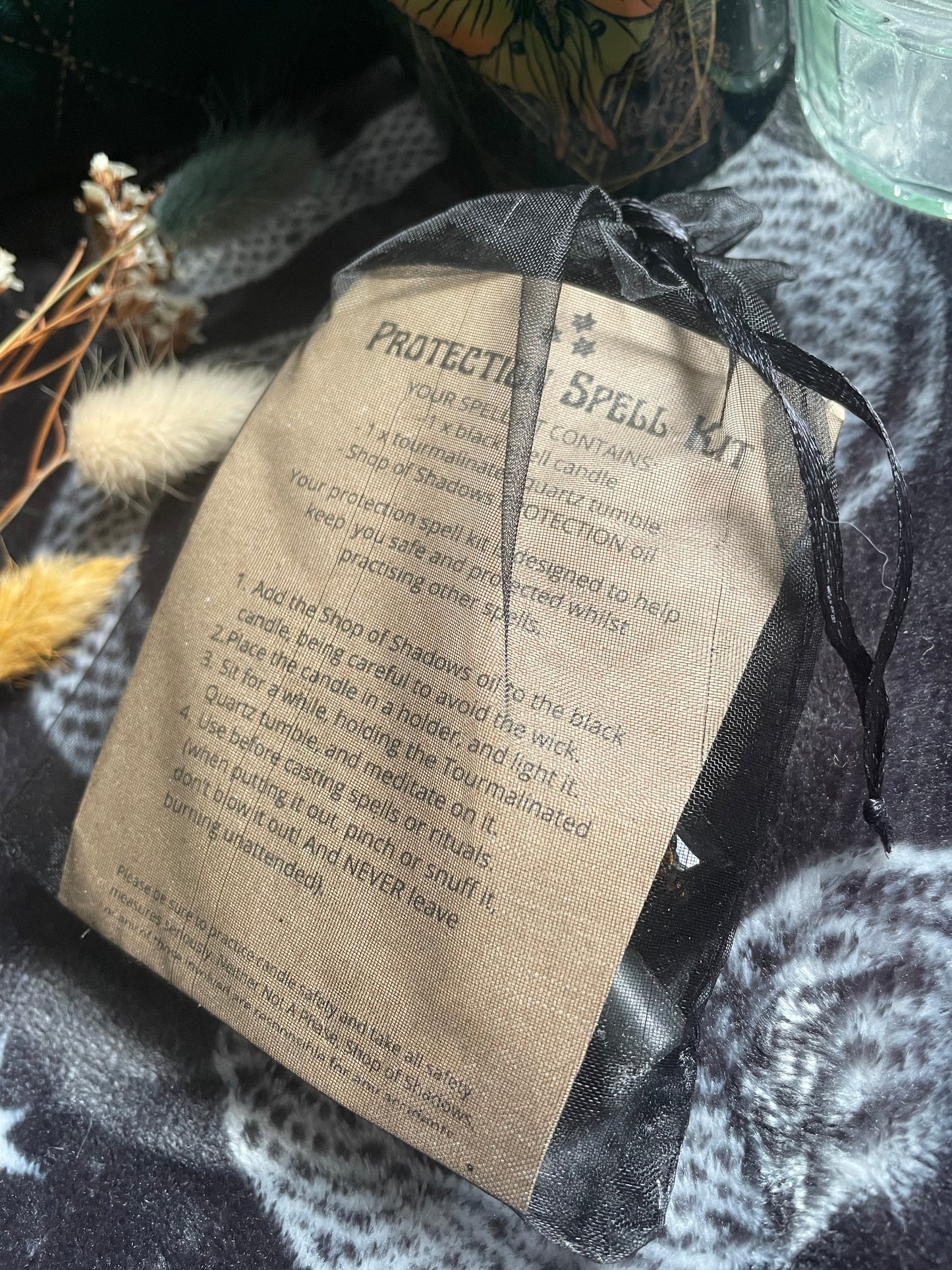 PROTECTION Spell Candle Kit