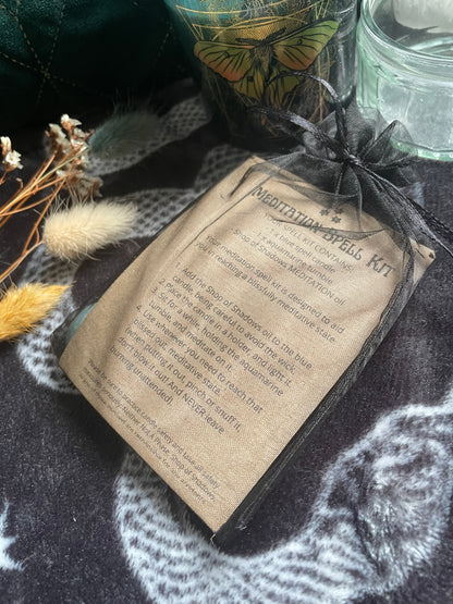 MEDITATION Spell Candle Kit